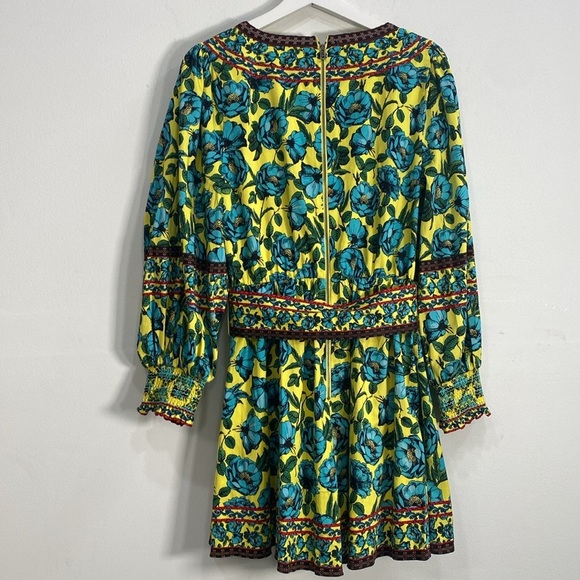 Alice + Olivia Simona Mini Wrap Dress Size 6 - Picture 11 of 16